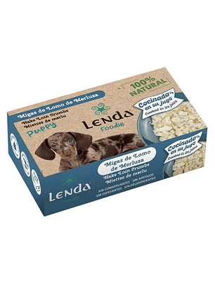 Migas de Lomo de Merluza para cachorros 120 gr