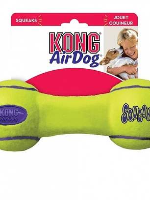 KONG Squeaker Dumbbell Pesa Perros