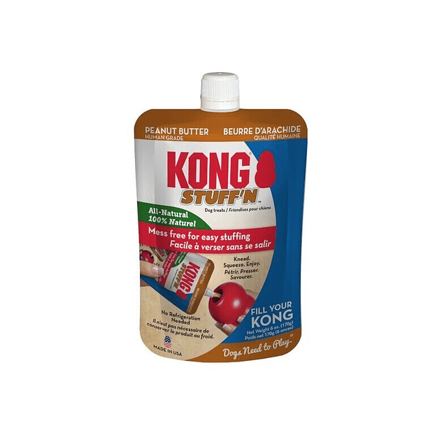 KONG Stuff'N Mantequilla de Maní para perros 1