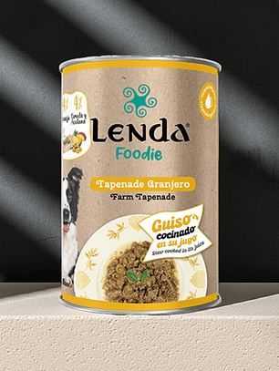 Guiso Tapenade Granjero para perros 380 gr