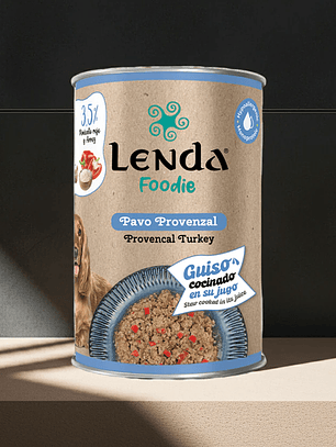 Guiso Pavo Provenzal para perros 380 gr