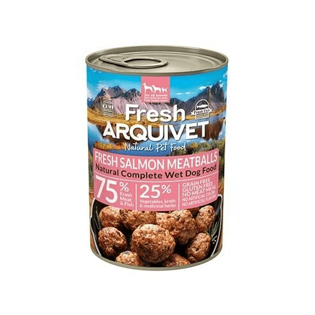 Fresh Iberian Salmon Meatballs Albóndigas con salmón, zanahoria y guisantes 1