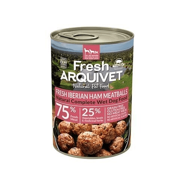 Fresh Iberian Ham Meatballs Albóndigas con jamón ibérico, boniato y brócoli. 1