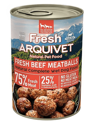 Fresh Beef Meatballs - Albóndigas de ternera, boniato y zanahoria