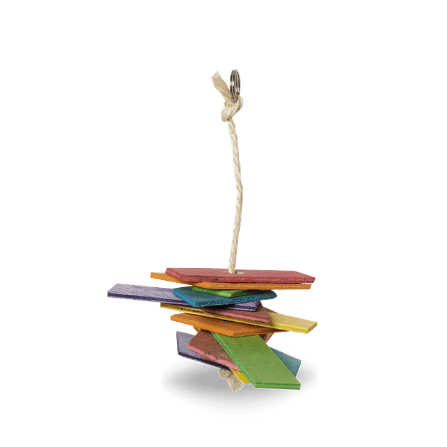 Colgante mediano de madera 1