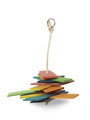 Colgante mediano de madera