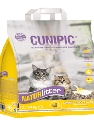 Lecho natural para gatos Naturlitter