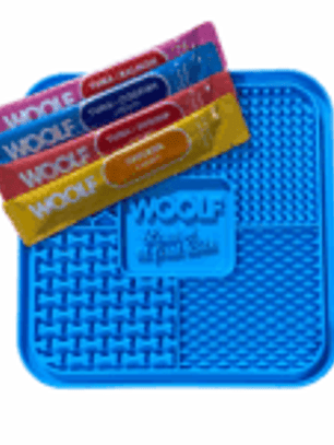 Woolf Lick Mat Azul