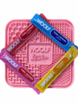 Woolf Lick Mat Rosa
