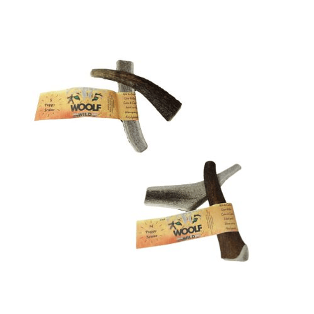 Woolf Wild Asta de Ciervo Puppy & Senior 1