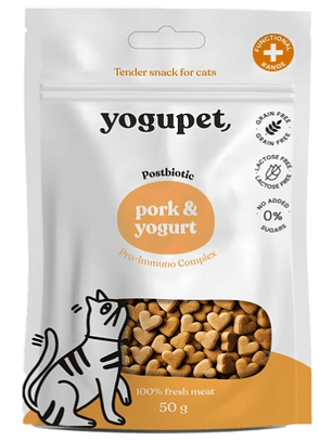 Yogupet Snack Gato con Cerdo y Yogurt 50gr