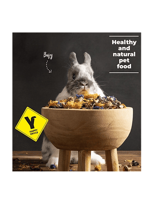 MiniOrycs Heno Prado De Flores para Conejos y roedores