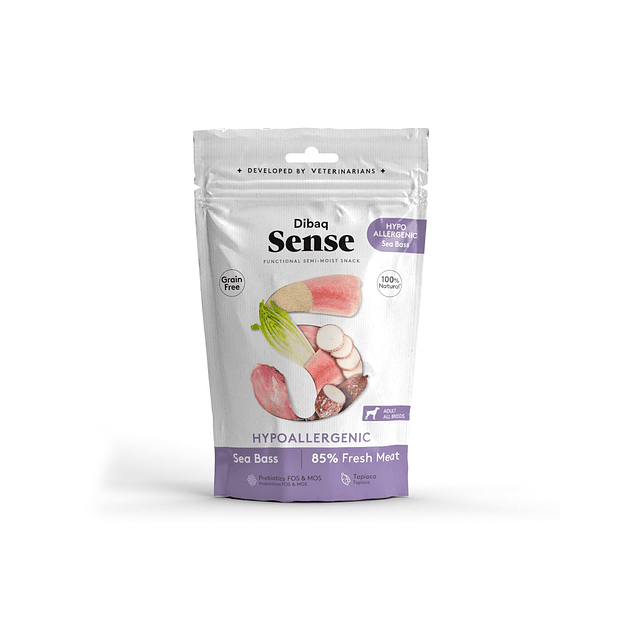 Dibaq Sense Snack Hipoalergénico Lubina 1