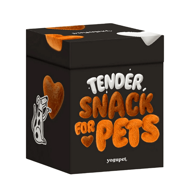 Yogupet Tender Snack Caja Negra para Perros y Gatos 1