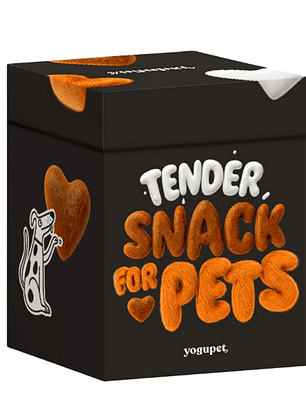 Yogupet Tender Snack Caja Negra para Perros y Gatos