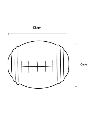 Juguete para perros Retorn Rub American Football large