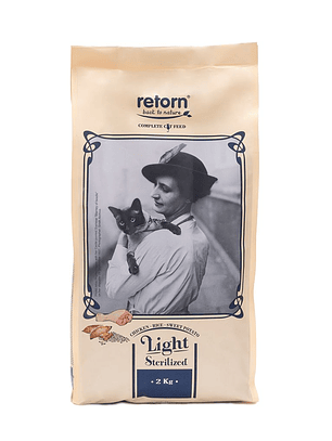Pienso Natural Light para Gatos Esterilizados Retorn
