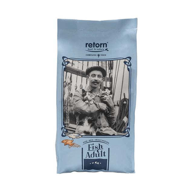 Pienso Natural de Pescado para Gatos Retorn 2