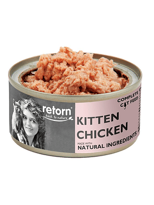 Retorn Latas Gato de Pollo Kitten para gatitos 80 g