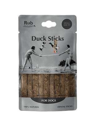 Retorn Rub Pato Dental Stick para perro SMALL 1x1
