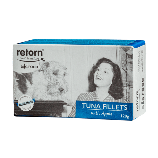 Retorn Perro Lata Filete de Atún con Manzana 120 g 1