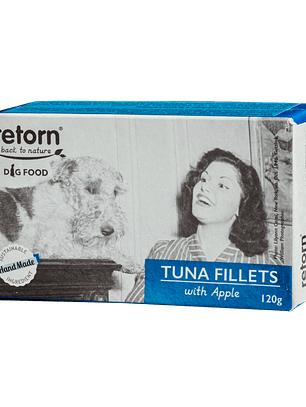 Retorn Perro Lata Filete de Atún con Manzana 120 g