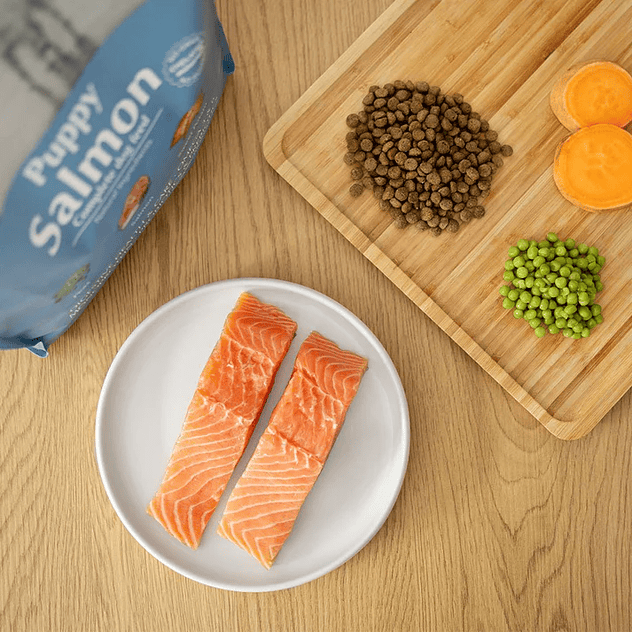 Pienso Natural para Cachorros de Salmón 2