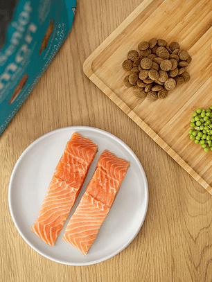 Pienso Natural de Salmón para Perros Light & Senior