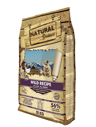 Pienso Natural Greatness Receta Salvaje 10 Kg