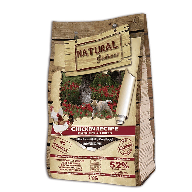 Natural Greatness Puppy-Starter 2 Kg 1