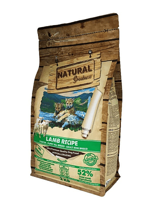 Natural Greatness Sensitive Cordero Puppy - Adult Mini 2 kg