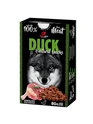 Alpha Spirit Natural Snack Perro Pato 80 Gr