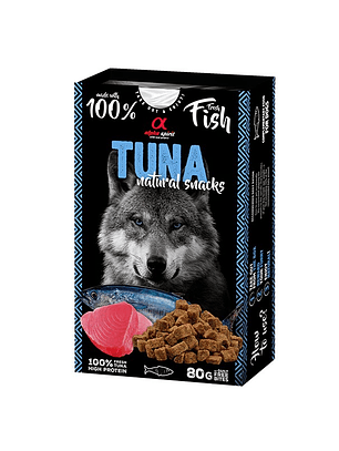 Alpha Spirit Natural Snack Perro Atún 80 Gr