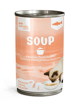 Bubimex Bubi Nature Cat Soup Salmon 135 GR