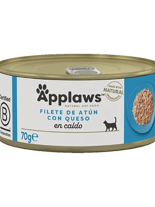 Applaws Lata Atun con Queso para Gatos 70 Gr