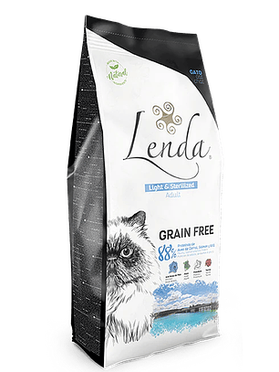 Lenda Pienso Adult Light & Sterilized Grain Free para Gatos Esterilizados
