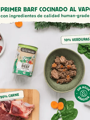 Wild Balance Menú Completo de Ternera para Perros