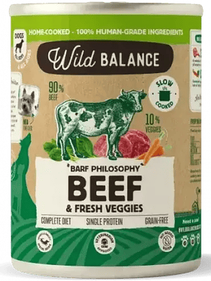 Wild Balance Menú Completo de Ternera para Perros