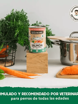 Wild Balance Menú Completo de Salmón y Ternera para Perros