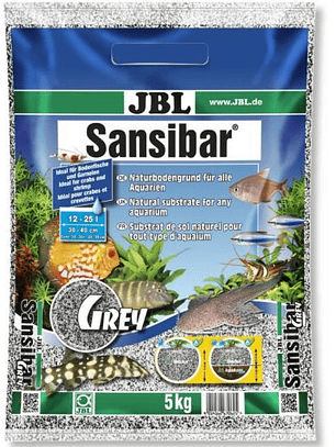 JBL Sansibar GREY Sustrato Fino gris para Acuarios Marinos y de Agua Dulce