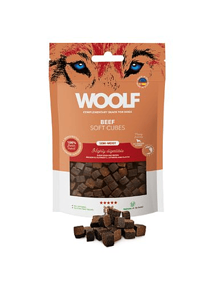 Woolf Cubes Snack Semihúmedo Ternera 100gr
