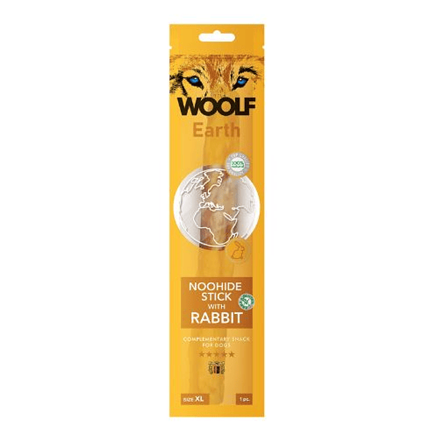 Snack Woolf Earth XL Barrita con Conejo 85gr 1