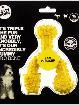 Tastybone Trio Bone Pollo para Perros Pequeños
