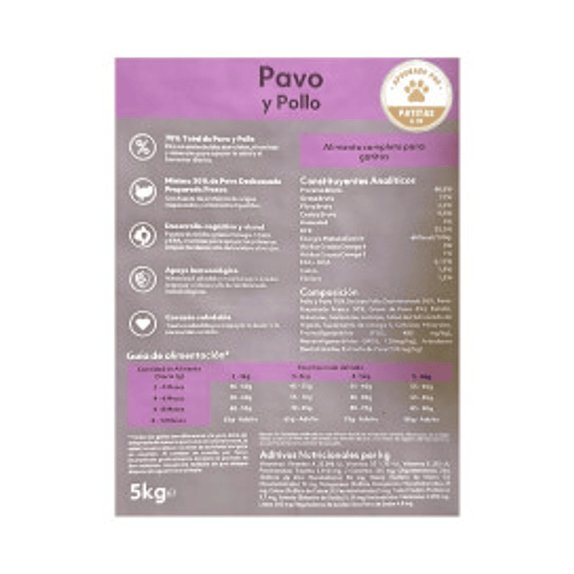 Instinto Pienso Natural Pavo y Pollo Kitten 2