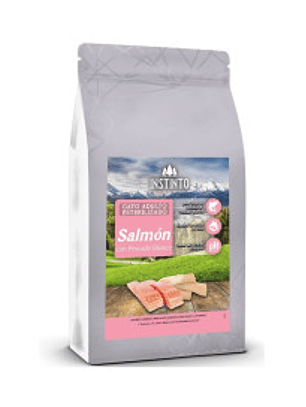 Instinto Pienso Natural Pescado Blanco y Salmón para Gato Esterilizado