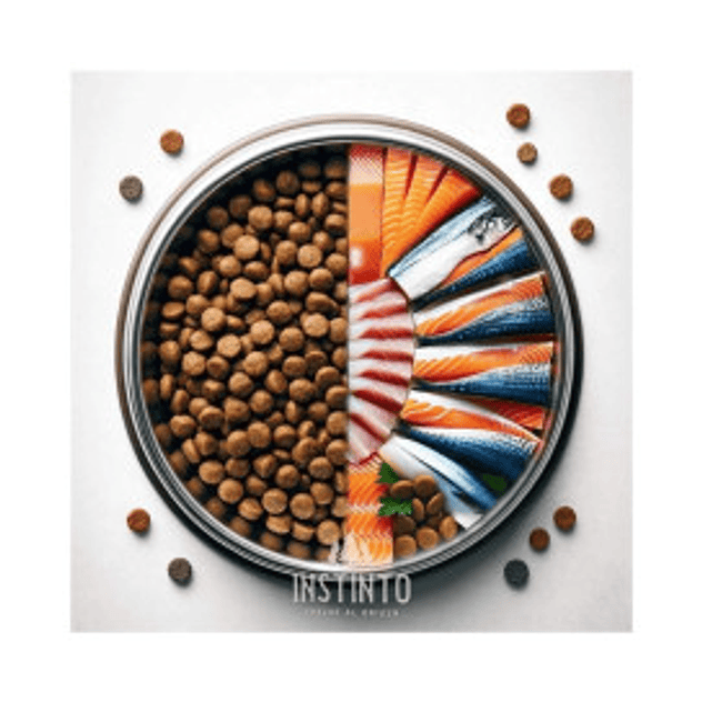 Instinto Pienso Natural Pescado Blanco y Salmón para Gato Esterilizado 2