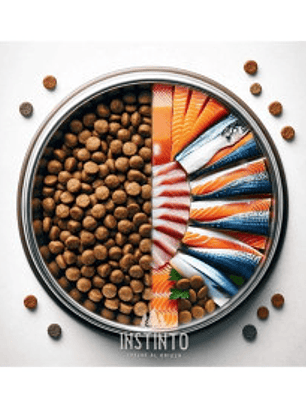 Instinto Pienso Natural Pescado Blanco y Salmón para Gato Esterilizado