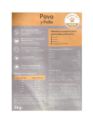 Instinto Pienso Natural Pavo y Pollo Gatos