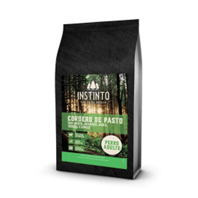 Instinto Pienso Natural Cordero de Pasto para Perro 1