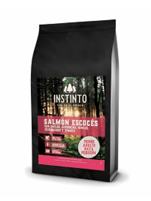 Instinto Salmón Escocés Pienso Perro Raza Pequeña